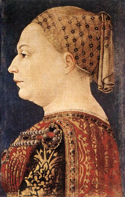 BEMBO, Bonifazio Portrait of Bianca Maria Sforza Germany oil painting art